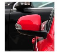 Side Mirror Caps For Volvo For S40 C30 C70 For V50 2007-2009 Rearview Mirror Cover Case Shell Lid Wing Mirror Cover Cap(RH Passion red 612)