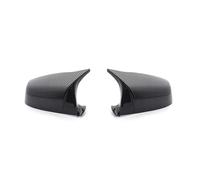 Side Mirror Caps Replacement For BMW 5 6 7 Series E60 E61 E63 E64 F06 F07 F10 F11 F13 F01-F04 Carbon Fiber pattern Black Side Wing Rearview Mirror Cover Cap Side Mirror Caps(Carbon Fiber Look)