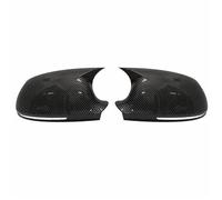 Side Mirror Car Rearview Wing Cover For A3 8P A4 A5 B8 .5 Q3 A6 C6 4F S6 Left Right Side Door Mirror Housing Shell Protector Cap Protective Shell(Twill Look-B8)