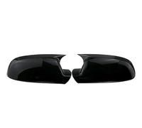 Side Mirror Car Rearview Wing Cover For A3 8P A4 A5 B8 .5 Q3 A6 C6 4F S6 Left Right Side Door Mirror Housing Shell Protector Cap Protective Shell(Glossy Black-B8.5)