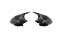 Side Mirror Cover Cap For 1 3 Series E92 E93 E90 E91 E81 E82 E87 E88 For M Look For M3 Car Rear Mirror Cap Style Cover Black Carbon Fiber Accessories Wing Mirror Cover(Carbon Fiber)