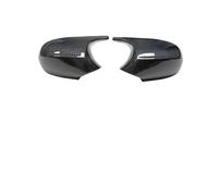 Side Mirror Cover Cap For 1 3 Series E92 E93 E90 E91 E81 E82 E87 E88 For M Look For M3 Car Rear Mirror Cap Style Cover Black Carbon Fiber Accessories Wing Mirror Cover(Carbon Fiber 2)