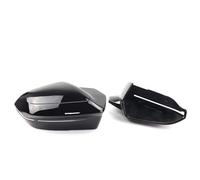 Side Mirror Cover Cap For 5 7 I5 I7 For Series G60 G61 G68 G70 For M5 G90 2023-up M Look Replacement Bright Black Side Mirror Cover Caps
