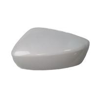 Side Mirror Cover Cap For Mazda 2 For demio 2017 2018 2019 2020 2021 2022 2023 Rearview Mirror Cover Shell Lid Case Car Accessories Door Wing Mirror Cover(L Pearl White 25D)