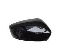 Side Mirror Cover Cap For Mazda 2 For demio 2017 2018 2019 2020 2021 2022 2023 Rearview Mirror Cover Shell Lid Case Car Accessories Door Wing Mirror Cover(R black)