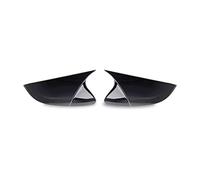 Side Mirror Cover Caps For Megane 3 MK3 ABS Plastic Bat Wing Mirror Covers Caps Rearview Mirror Case Cover Car Accessories Outside Rearview Mirror Cover