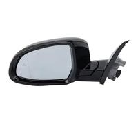 Side Mirror Cover For BMW For X3 G01 G08 2018-2023 Power Folding Memory Black Wing Side Mirror Covers Caps Car Cap Rearview Assembly(1pc Left)