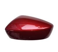 Side Mirror Cover For Mazda 2 For demio 2017 2018 2019 2020 2021 2022 2023 Rearview Mirror Cover Shell Lid Case Car Accessories Wing Door Mirror Cover(L red)