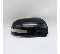 Side Mirror Cover For Mitsubishi For Outlander 2013 2014 2015 2016 2017 2018 Outside Rearview Mirror Cover Wing Door Side Mirror Shell Wing Mirror Cap (Color : Black right side)