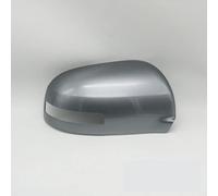 Side Mirror Cover For Mitsubishi For Outlander 2013 2014 2015 2016 2017 2018 Outside Rearview Mirror Cover Wing Door Side Mirror Shell Wing Mirror Cap (Color : Gray right side)