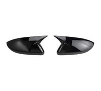 Side Mirror Cover For Range For Rover For Evoque L538 L551 2014-2021 Door Wing Cap Covers Rear View Mirror Shell Car Side Rearview Cover(Black 1)