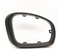 Side Mirror Cover For Skoda Fabia 2008 2009 2010 2011 2012 2013 2014 Reaa View Mirror Frame Holder Trim Accessories Car Side Mirror Housing Frame Wing Mirror Cap (Color : Black-Right)