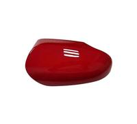 Side Mirror Cover For Yaris 2012-2020 Car Rearview Mirror Cover Reverse Mirror Shell Mirror Case Housing Wing Mirror Cover(Ruby red Right)