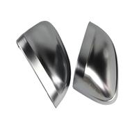 Side Mirror Cover Housing For A4 For A5 For S4 For S5 For B9 Car Rearview Mirror Cover Side Wing Protect Frame Covers Trim Silver Matte Chrome Shell(A)