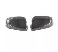 Side Mirror Cover Trim Set for Toyota bZ4X 2023 2024, Pair of ABS Plastic Rear View Mirror Accessories (Carbon fiber pattern)