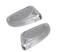 Side Mirror Covers 2PCS For Explorer 2011-2015 Rearview Side Mirror Cover Wing Cap Exterior Door Rear View Trim Car Decoration Mirror Covers Caps(Silver)