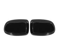 Side Mirror Covers Fits for Chevrolet For Suburban 1500 2000 2001 2002 Car Mirror Cover Caps Replacement Side Mirror Caps(Carbon)(Black)
