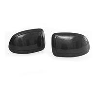 Side Mirror Covers Fits for Chevrolet For Suburban 1500 2000 2001 2002 Car Rearview Mirror Cover Cap Housing(Silver)(Carbon)