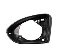 Side Mirror Covers For Golf 7 For MK7 .5 For GTD R GTI GTE VII 2013 2020 Side Mirror Housing Frame Glass Surround Holder Trim(Left side LH)