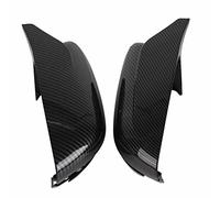Side Mirror Covers, Rearview Mirror Cover 2pcs ABS Carbon Fiber Style 51167422720 51167422719 Side for 5 Series G30/G31/G38 3 Series G20