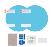 Side Mirror Film Mirror Proof Film - High Definition Waterproof Sticker, Clear Nano Coated Security Shield | Anti Buas Rear View Protector