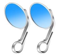 Side Mirror For Sprint For Primavera 50 125 150 GTS GTV 300 Motorcycle Round Handlebar Bar End Rear View Mirrors Blue Glass