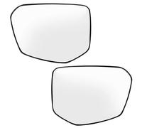 Side Mirror Glass Compatible With For Civic 10th Generation 2015-2021 Car Exterior Accessories Car Rearview Mirror Lenses(Left and Right)