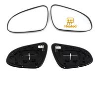 side mirror glass Compatible with Toyota for Corolla E160 2012-2019 Side Heated Wing Mirror Glass Angle Rearview Mirror 8794002F50(Left and right)