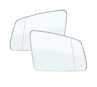 Side Mirror Glass For Benz S C E Class W212 W204 Left Right Side Heated Wing Door Mirror Rearview Rear View Glass Car Accessories Body Kit Parts(Pair)