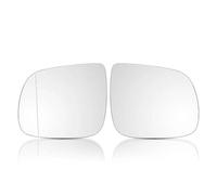Side Mirror Glass For Q5 Q7 SQ5 8R 2.0 3. 2009 2010 2011 2012-2017 Side Wing Heated Rearview Mirror Glass Replacement Car Accessories(2pcs)
