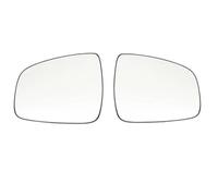 Side Mirror Glass For Renault For Logan For Sandero 2008-2013 For Symbol 2013-2023 For Dacia For Duster 2014-2017 With Heating Rearview Mirror Lens CRRYUQWWM(A Pair)