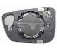 Side Mirror Glass Left TYC Fits BMW 5 G30 F90 Touring 7 G14 F91 15-23 7445413