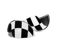 Side Mirror Housing For Mini For Cooper R55 R56 R60 R61 2007-2016 2PCS Rearview Side Mirror Cover Caps(3,Power)