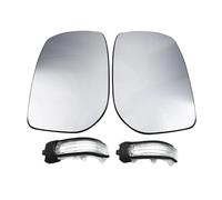 Side Mirror Indicator Light For Toyota For Auris 2007-2012 4 Pcs Left & Right Car Heated Rearview Side Mirror Glass & Turn Signal Light Blinker Indicator Kit Dynamic Indicators