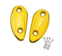 Side Mirror Motorcycle Block Plate Rear View Mirror Hole Cover Chassis Code Cap Base For CBR1000RR 1000 RR 2008 2009-2017