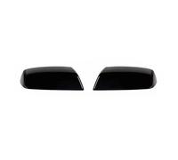 Side Mirror Shell Compatible With Chevrolet For Silverado 3500 HD 2015 2016 2017 2018 2019 2020 2021 2022 2023 2024 Car Side Mirror Cover Cap(Black)