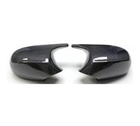 Side Mirror Shell Compatible With For E92 E93 2010 2011 2012 2013 2x Mirror Cover Car Side Door Rearview Exterior Rear View Mirror Housing(Black Carbon,A)