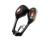 Side Mirror Smoke Rear View Side Mirrors Turn Signal Light For K6 K8 GSXR600 GSXR 600 750 2006-2010 /K5 K7 GSXR1000 2005-2008