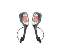 Side Mirror Smoke Rear View Side Mirrors Turn Signal Light For K6 K8 GSXR600 GSXR 600 750 2006-2010 /K5 K7 GSXR1000 2005-2008