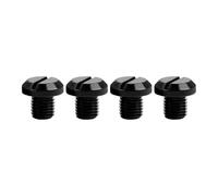 Side Mirrors 4PCS Universal M10 X 1.25 Mirror Motorcycle Hole Screw Bolts Left Right-Hand Threaded Cover Cap Side Rearview Mirror