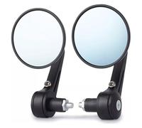 Side Mirrors 7/8" Round Bar End Rear Moto Motorcycle Motorbike Scooters Rearview Mirror Side View Motorcycle Rearview Mirrors