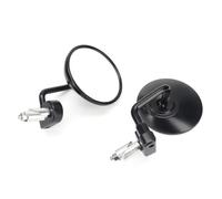 Side Mirrors 95MM Lens Glass Universal Motorcycle Left Right Handle Rearview Mirrors 13-20mm Inner Diameter Handlebar End Mirror Accessories