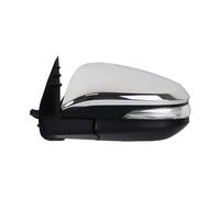 Side Mirrors Car Rearview Mirror Assembly For Toyota For Hilux 2015-2020 Left Right Door Side Wing Mirrors Assy Turn Signal Lens Heating(7 Wire Silver Left)