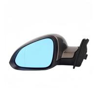 Side Mirrors Car Rearview Mirror Assembly For Vauxhall For Insignia 2008-2016 Door Exterior Side Wing Mirrors Turn Signal Power Folding(Black left)