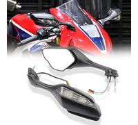 Side Mirrors CBR 1000 RR Rear View Mirrors For Honda CBR1000RR 2017 2018 2019 2020 2021 Motorcycle Rearview Side Mirrors Black With Turn Signal Lamp