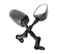 Side Mirrors For CBR 600RR Carbon Fiber Motorcycle Parts Mirrors Handlebar Riser