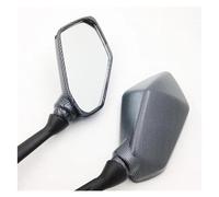 Side Mirrors For ER-6F 2009 2010 Z1000SX For Ninja 650R 400R 2011 Carbon Rearview Motorcycle Mirror Handlebar Riser