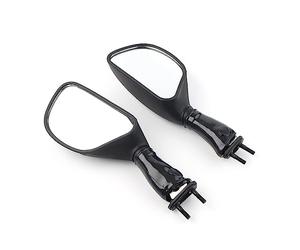 Side Mirrors For Kawasaki 1998 1999 2000 2001 2002 For ZX6R 98-03 ZX9R 2006 2007 2008 For Ninja 650R Motorcycle Rear View Side Mirrors Assembly Motorcycle Rearview Mirrors