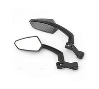 Side Mirrors For Suzuki Universal Carbon Fiber Look Housing Motorcycle Rear View Side Mirrors 8mm 10mm Scooter Motorcycle Rearview Mirrors ( Color : Full Set D )