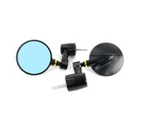Side Mirrors For Z125 Z250/Z250SL Z300 Z650 Z750 Z800 Z900 Z1000 Motorcycle Rear View Side Mirror Handle Bar End Motorcycle Rearview Mirrors(Gold)